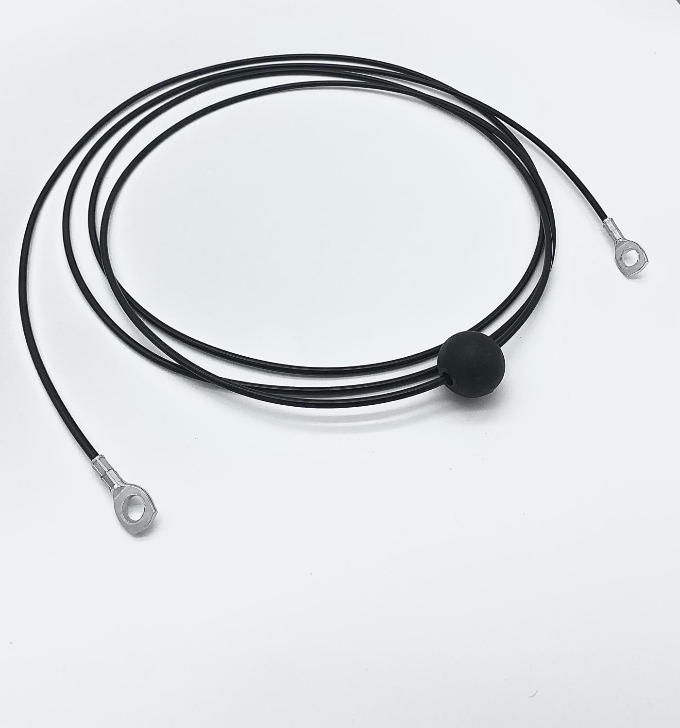 Câble sur-mesure Ø 5 mm et 6 mm à sertir  BER-PF147190400bis  : F2M : pièces détachées fitness, accessoires appareils musculation